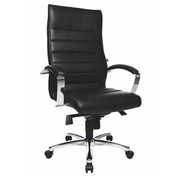 Topstar Chefsessel TD Lux 10 inkl. Armlehnen, echtes Leder, schwarz