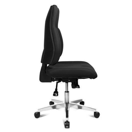 Topstar Professioneller Bürodrehstuhl P91 mit Spezialformschaum, Bezug schwarz-1