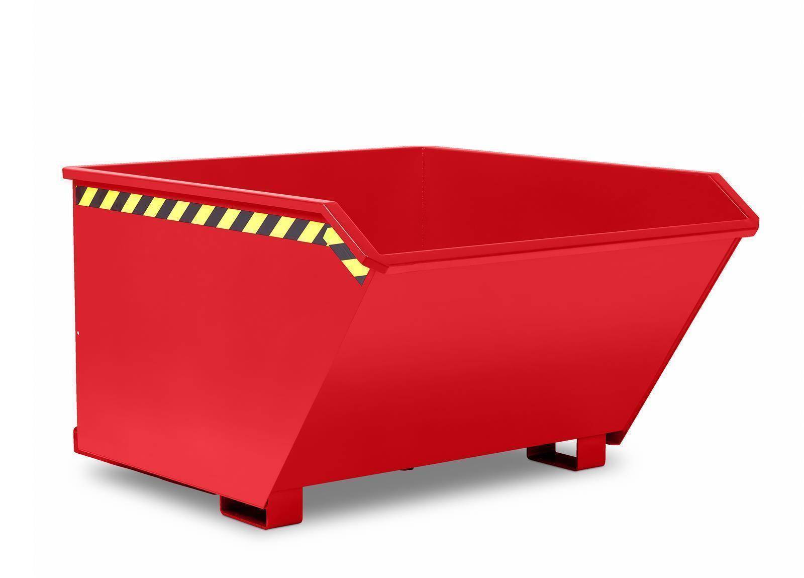 RR Industrietechnik Spänekipper Typ RUK-S 1240x1520x800mm 750dm³ RAL 3000 Feuerrot-1