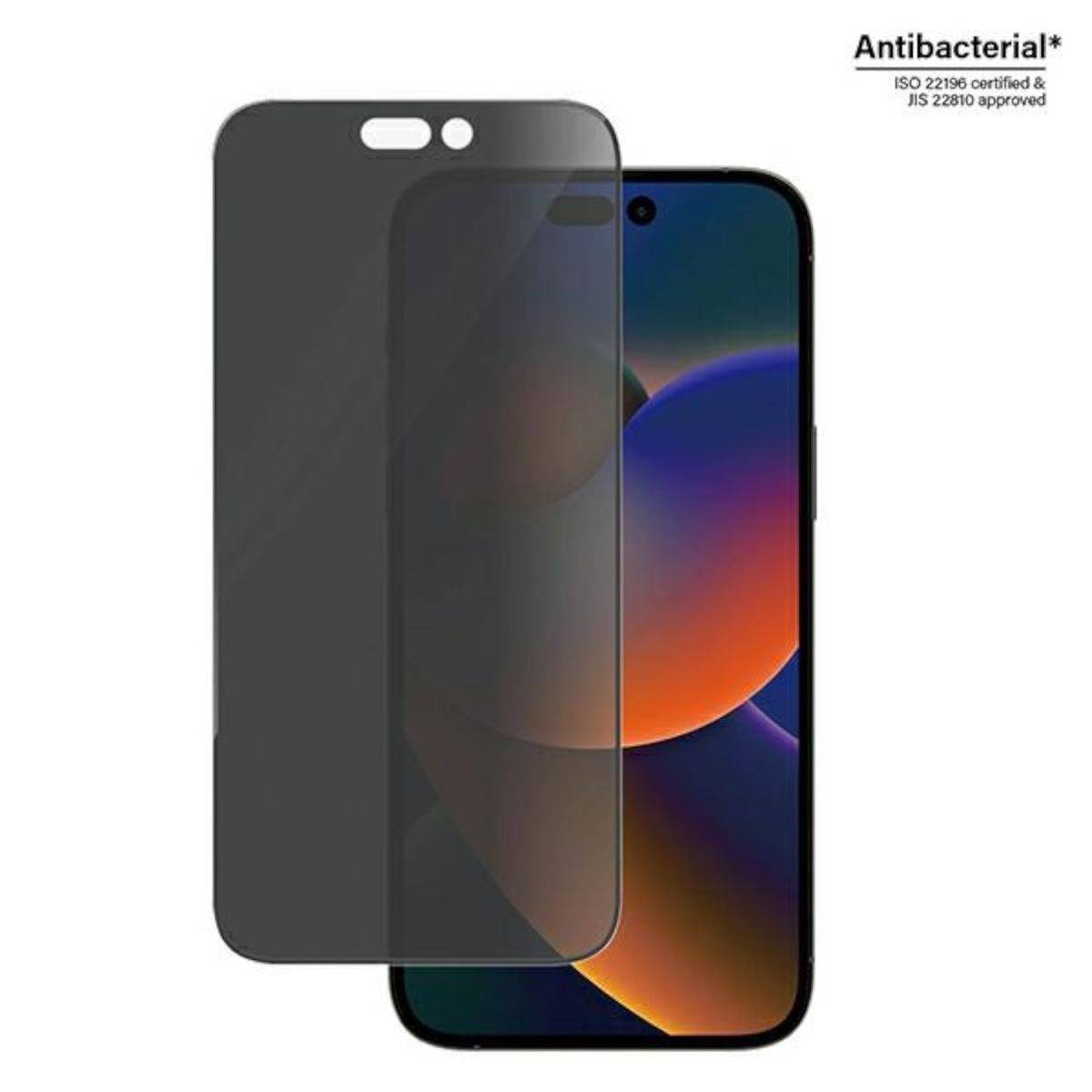 PanzerGlass Bildschirmschutz für Handy - Glas - mit Sichtschutzfilter - Rahmenfa-1
