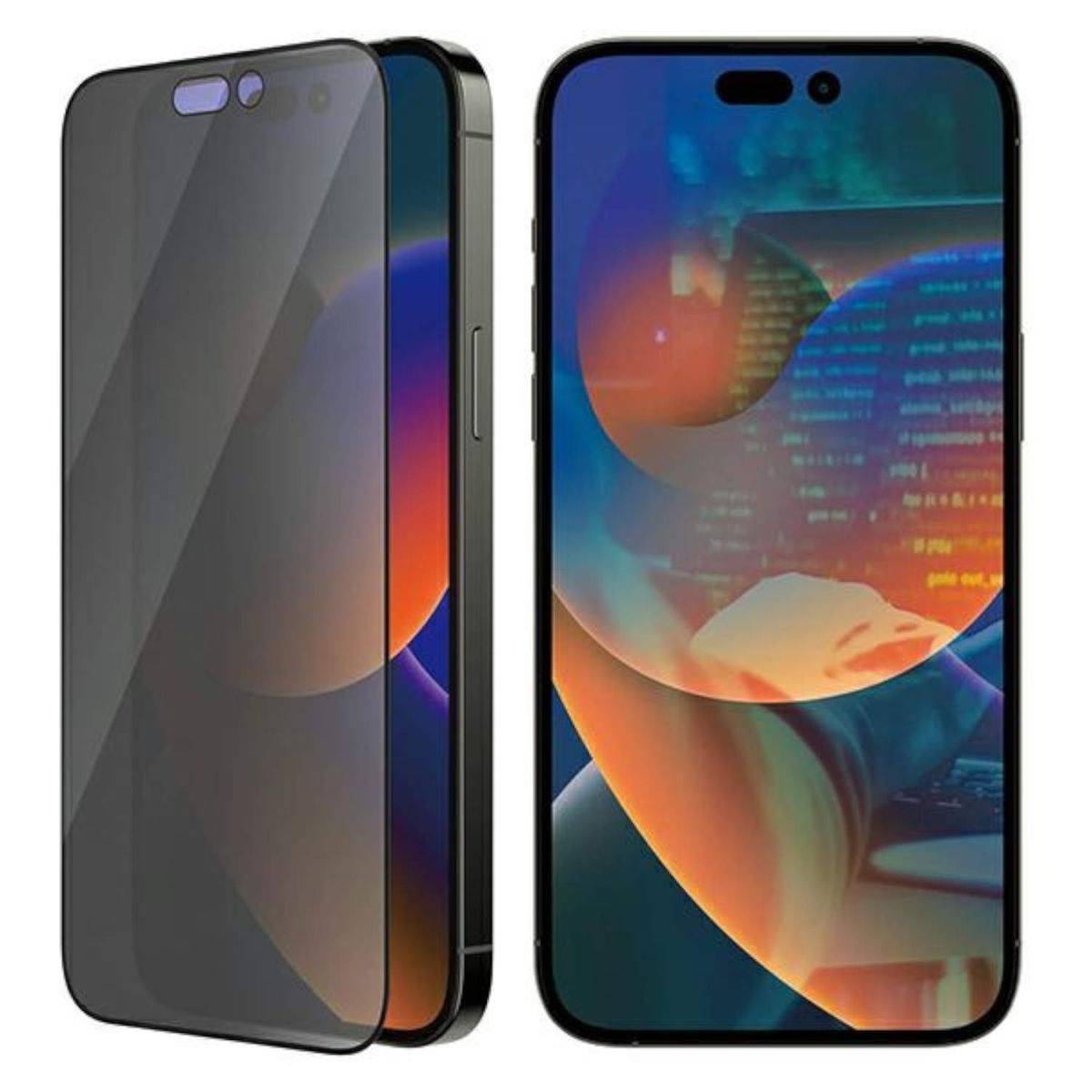 PanzerGlass Bildschirmschutz für Handy - Glas - mit Sichtschutzfilter - Rahmenfa-3
