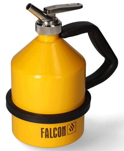 FALCON Sicherheitskanne aus Stahl, lackiert, mit Feindosierhahn, 2 Liter-3