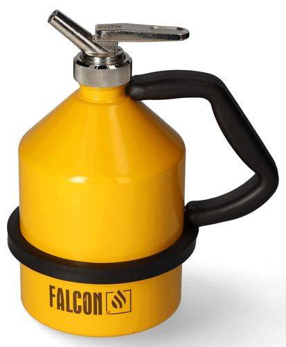 FALCON Sicherheitskanne aus Stahl, lackiert, mit Feindosierhahn, 2 Liter-4