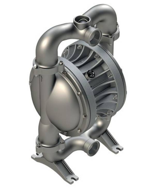 Druckluft-Doppelmembranpumpe, ATEX, 2'', aus Edelstahl / NBR