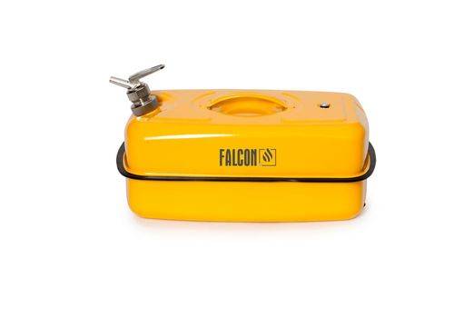 FALCON Sicherheitsbehälter aus Stahl, lackiert, mit Feindosierhahn, 20 Liter-2
