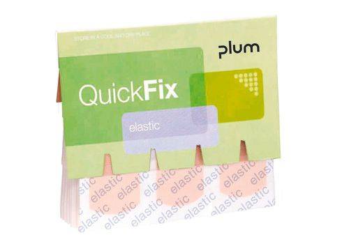 QuickFix Elastic Pflaster, Nachfüllung, 6 x 45 Stück elastische Pflasterstrips-1