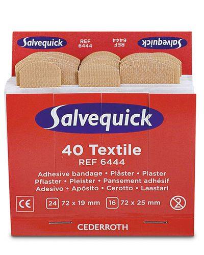 Nachfüllset Refill 6444 für Pflasterspender, elastisch, VE = 6 x 40 Stück, 2 Größen-0