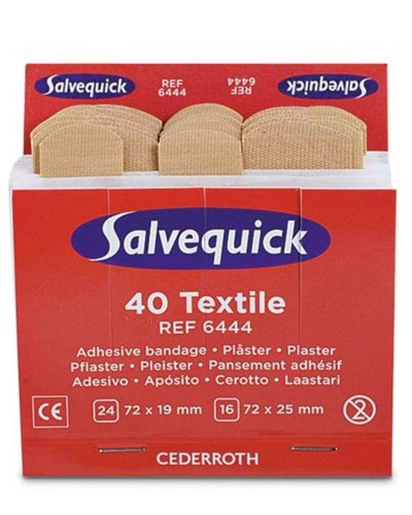Nachfüllset Refill 6444 für Pflasterspender, elastisch, VE = 6 x 40 Stück, 2 Größen