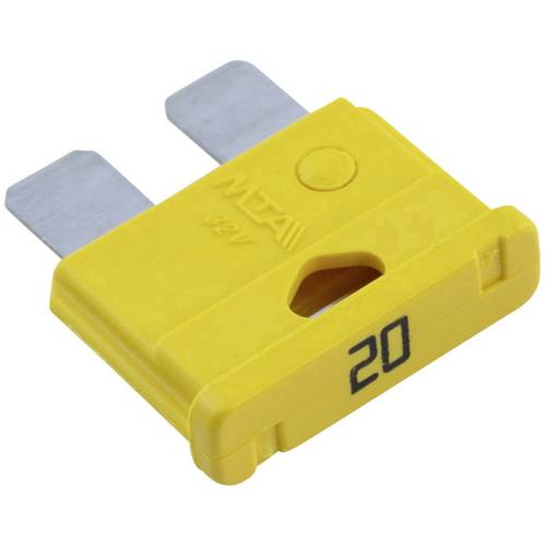 MTA Automotive 340031 Standard Flachsicherung 20 A Gelb 1 St.