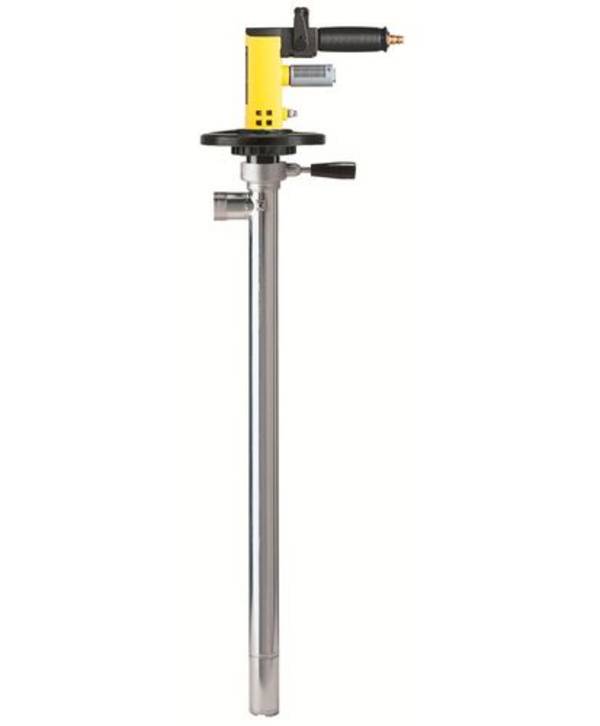 Pumpe mit Druckluftmotor Container-Restentl., 1200 mm Tauchtiefe, Pumpe ohne Armatur, ex-geschützt