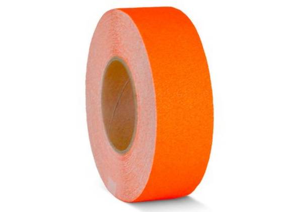 m2-Antirutschbelag™, Signalfarbe, orange, Rolle 50 mm x 18,3 m