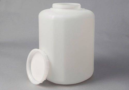 Weithalsbehälter aus HDPE, natur-transparent, 10 Liter-2
