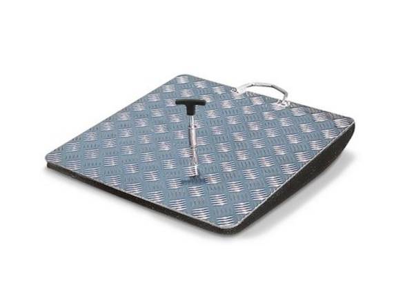 verriegelbare Kanalabdeckung aus Aluminiumträgerblech, 625 x 625 mm