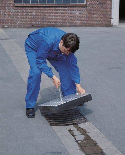 verriegelbare Kanalabdeckung aus Aluminiumträgerblech, 625 x 625 mm-2