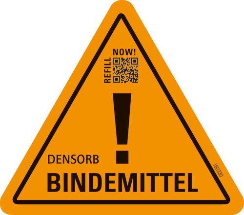 Mehrsprachiges Aufkleberset zur Kennzeichnung von DENSORB Bindemitteln-0