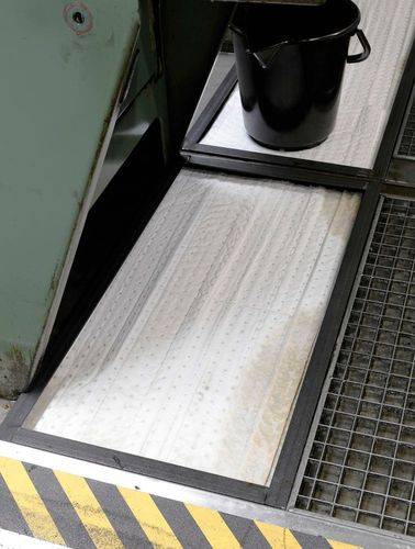 DENSORB Ölbindemittel Vlies Rolle zum Aufsaugen, Economy Triple, light, 3-lagig, 38 cm x 45 m-2