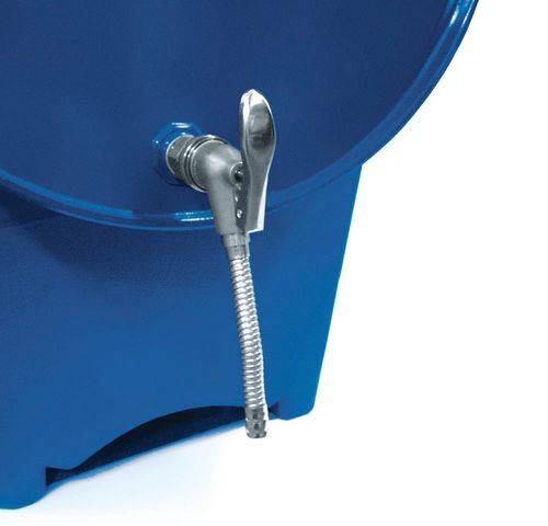 Edelstahlzapfhahn 3/4", selbstschließend-1