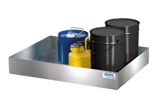 Kleingebindewanne pro-line aus Edelstahl, 40 Liter, 310x1145x140-0