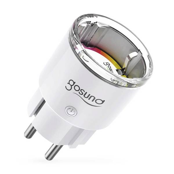 Gosund NiteBird EP2-Z, Smart Plug, Steckdose mit Messfunktion, ZigBee