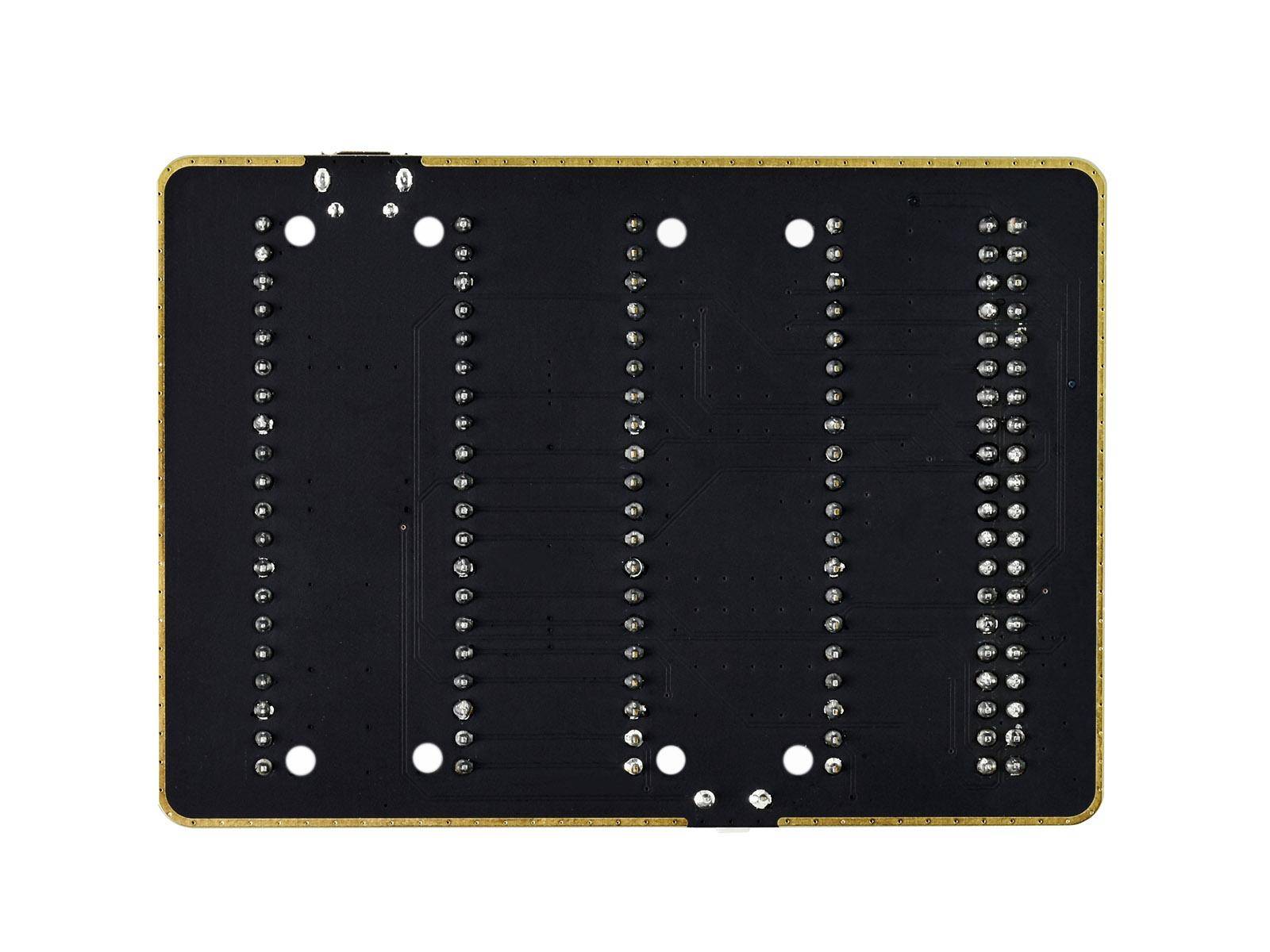 WaveShare GPIO Expander For Raspberry Pi Pico, 1x Raspberry Pi Standard 40PIN, 1x Pico 2x20PIN-3