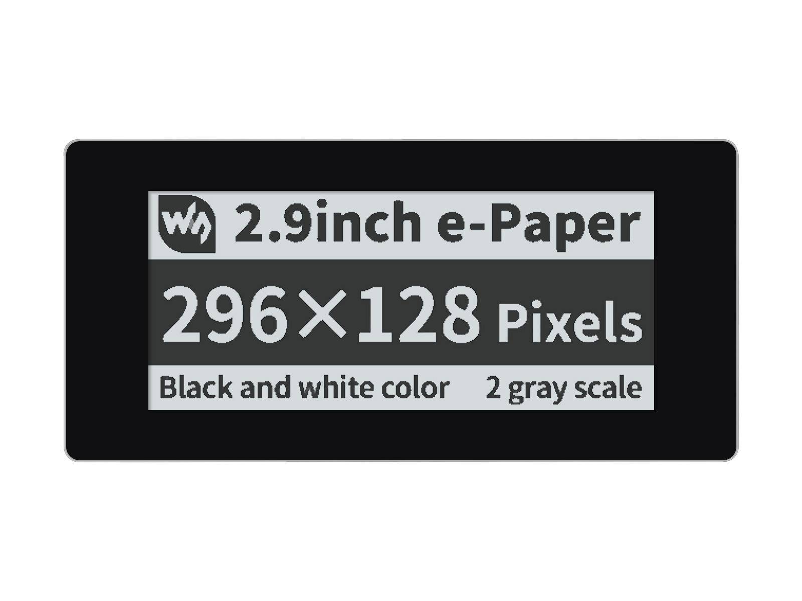 2,9 Zoll Touch e-Paper Modul für Raspberry Pi Pico, 296×128, schwarz/weiß-0