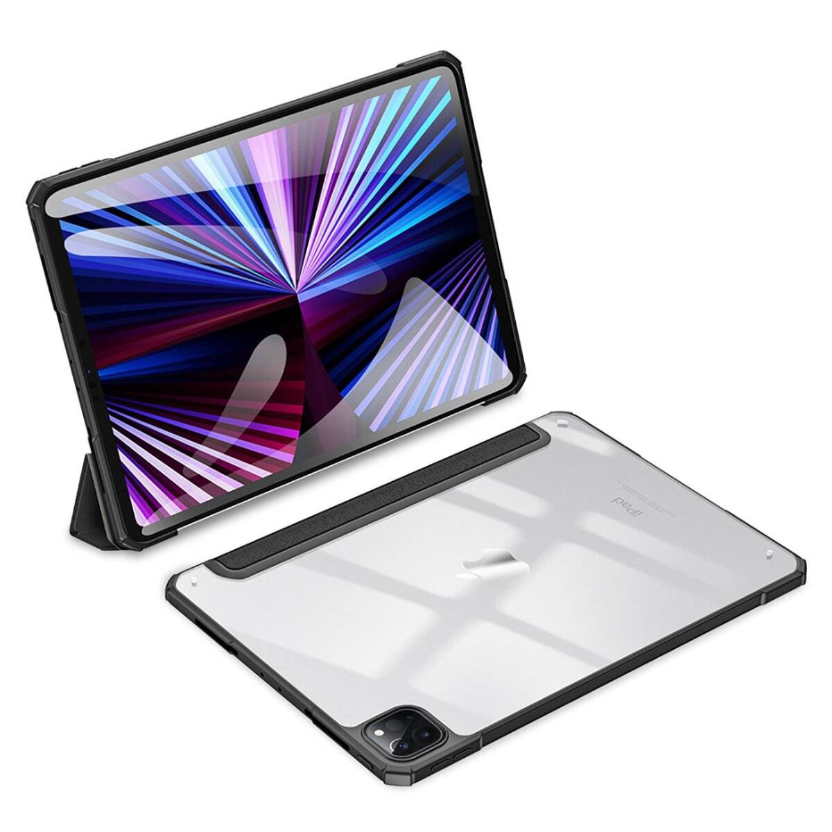 Dux Ducis Copa Hülle für iPad 10.2 2021/2020/2019 Tablet Hülle Schutz Cover Case Schwarz-1