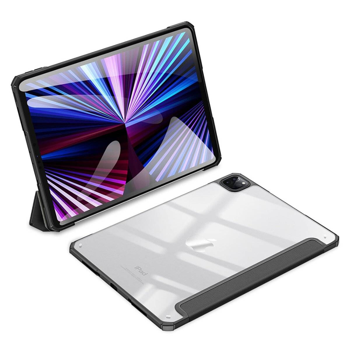 Dux Ducis Copa Hülle für iPad 10.2 2021/2020/2019 Tablet Hülle Schutz Cover Case Schwarz-2