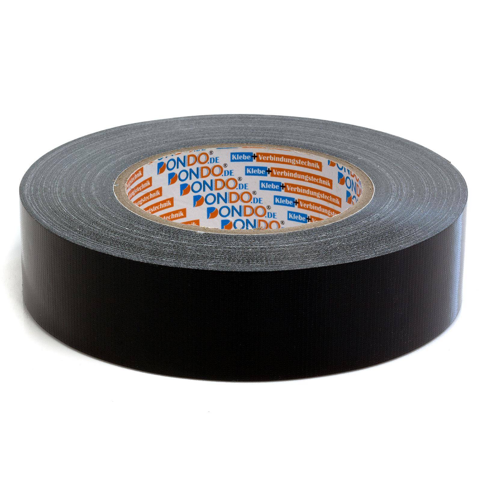 Panzertape Dontex-Pro Gewebeband schwarz Gaffa 35mm x 50m-0