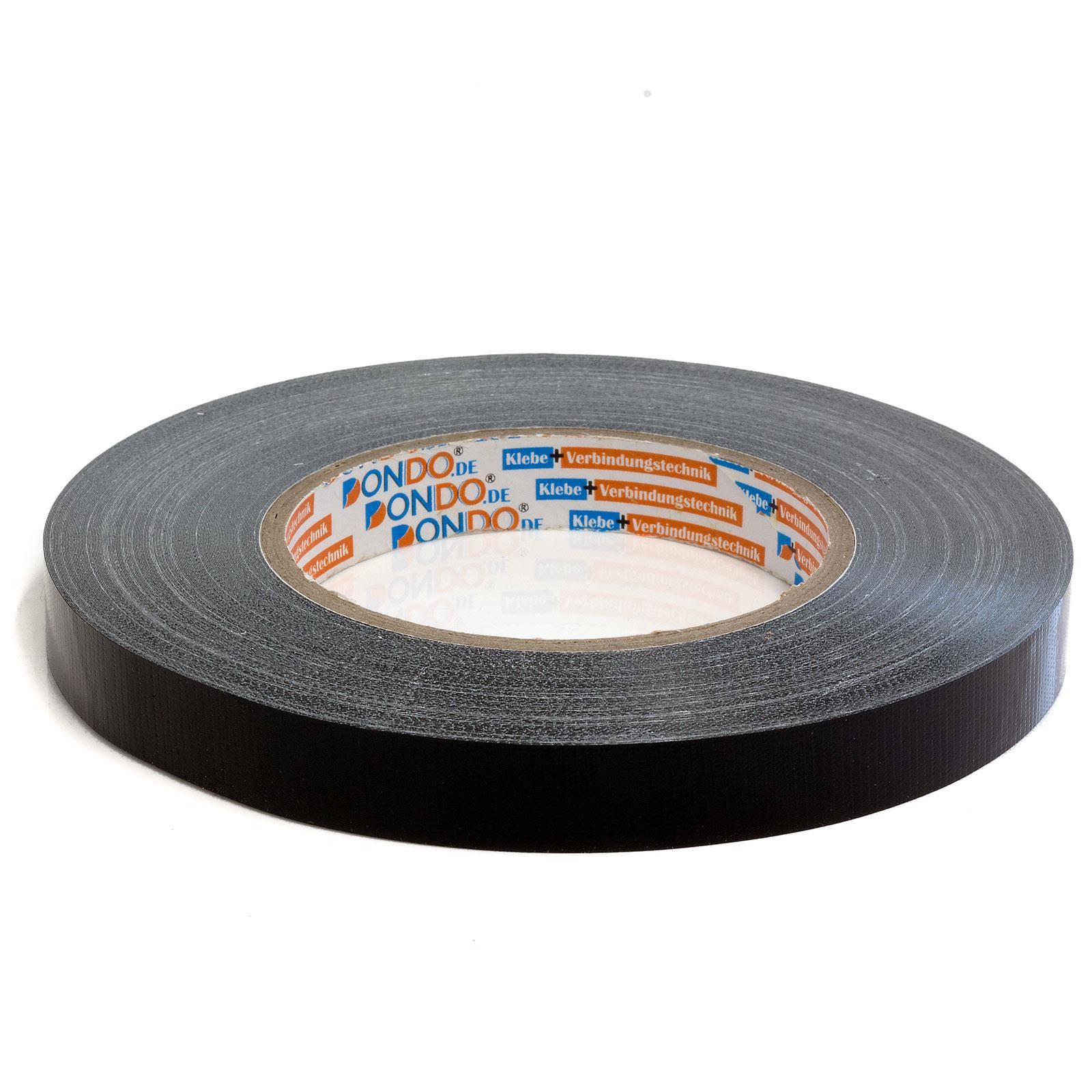 Panzertape Dontex-Pro Gewebeband schwarz Gaffa 15mm x 50m