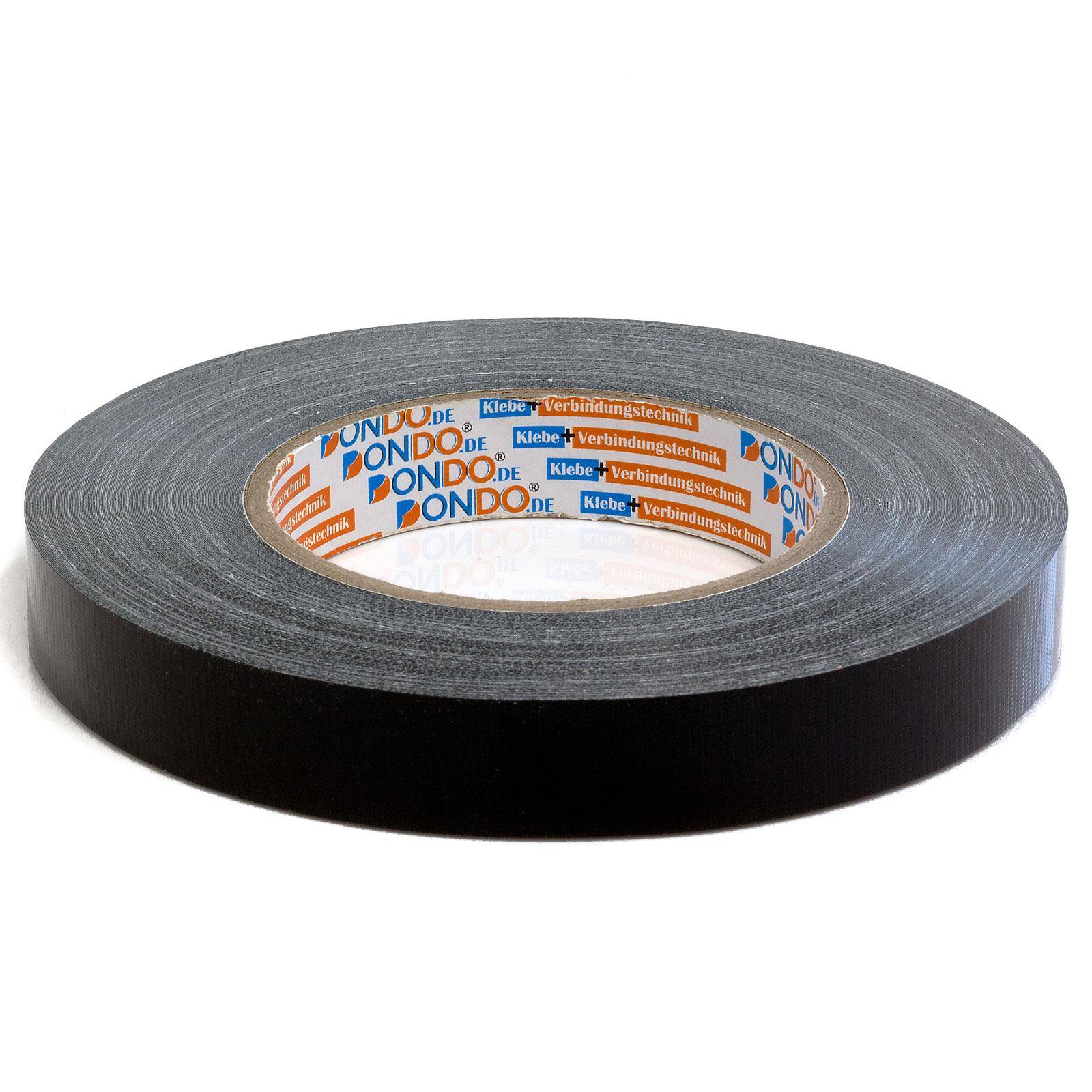 Panzertape Dontex-Pro Gewebeband schwarz Gaffa 19mm x 50m