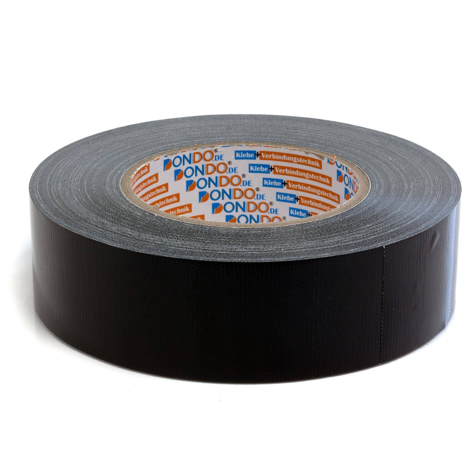 Panzertape Dontex-Pro Gewebeband schwarz Gaffa 40mm x 50m