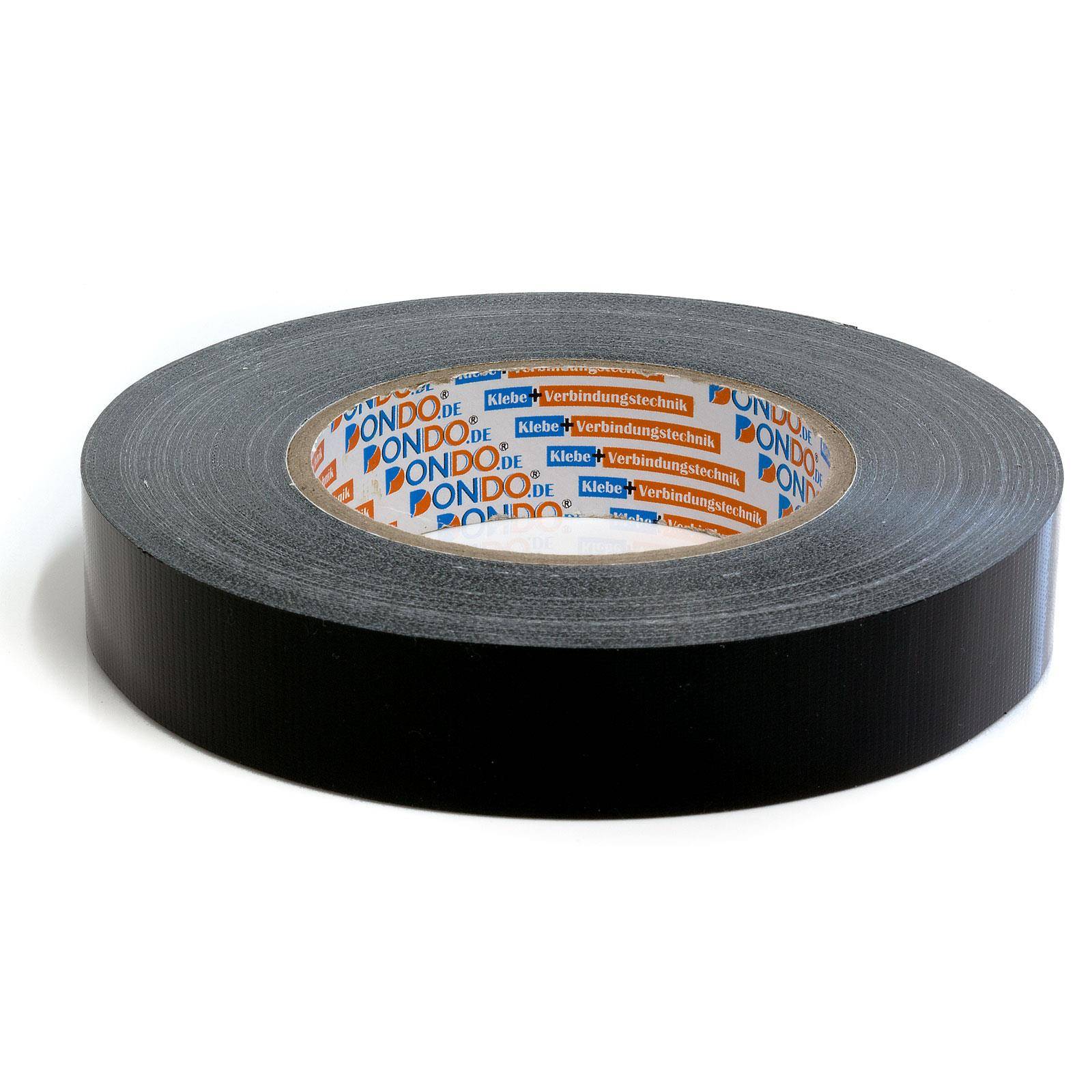 Panzertape Dontex-Pro Gewebeband schwarz Gaffa 25mm x 50m