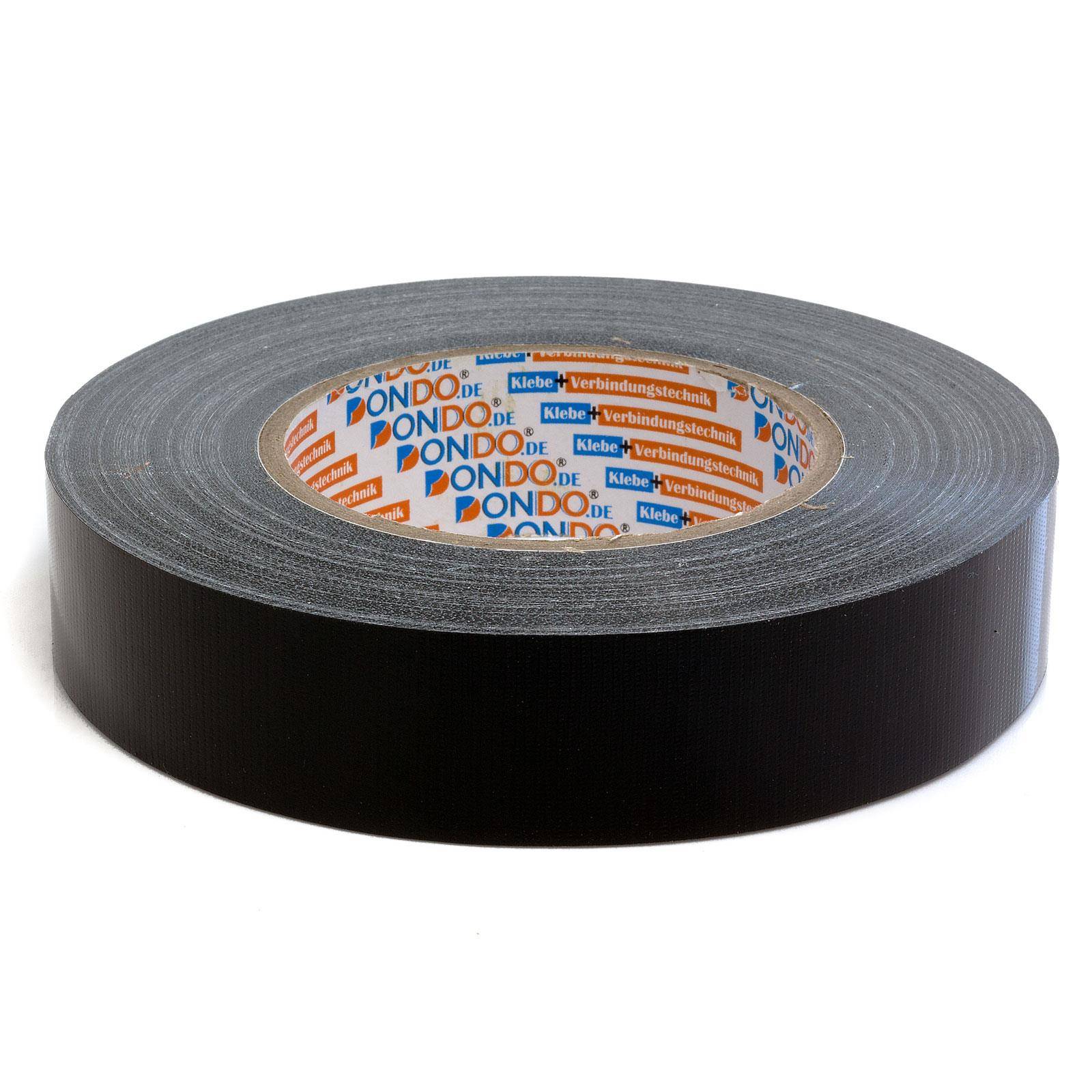 Panzertape Dontex-Pro Gewebeband schwarz Gaffa 30mm x 50m
