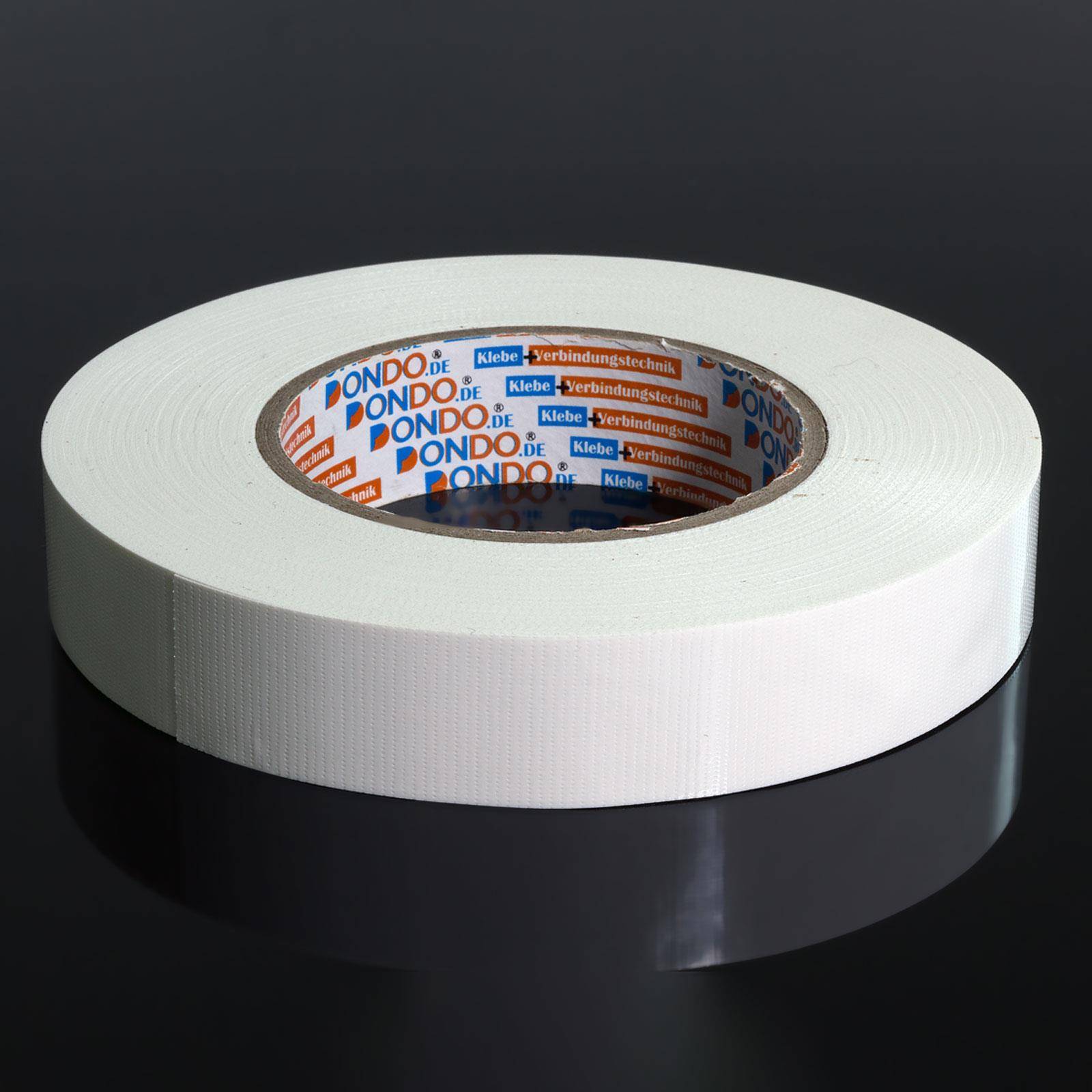 Panzertape Dontex-Pro Gewebeband weiß Gaffa 25mm x 50m-0