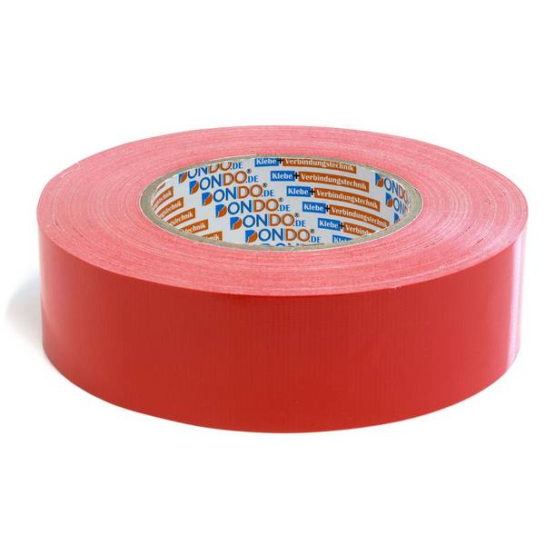 Panzertape Dontex-Pro Gewebeband rot Gaffa 40mm x 50m