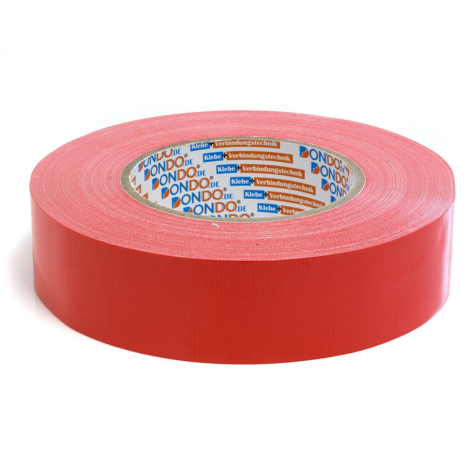 Panzertape Dontex-Pro Gewebeband rot Gaffa 35mm x 50m-0
