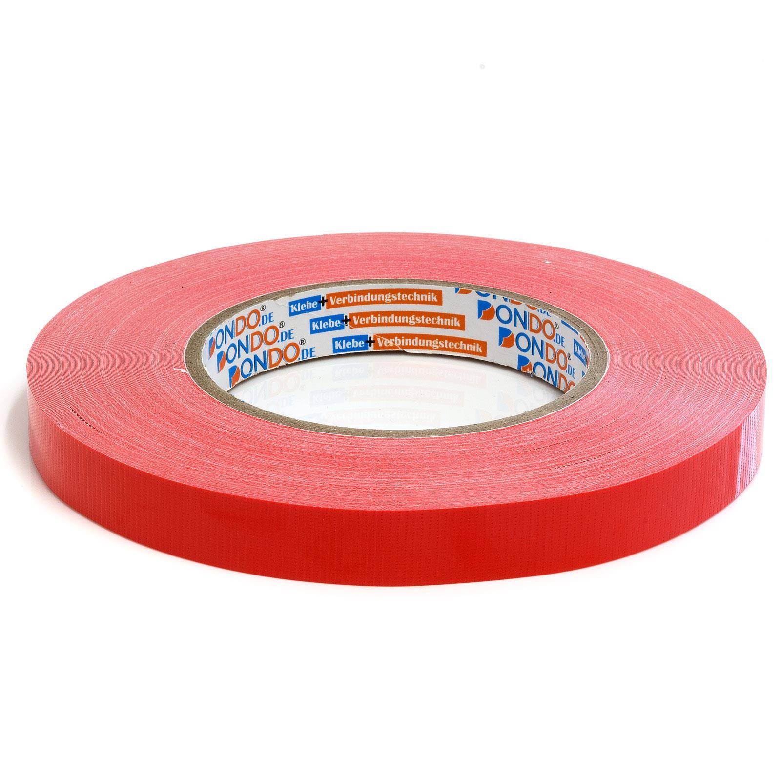 Panzertape Dontex-Pro Gewebeband rot Gaffa 15mm x 50m-0