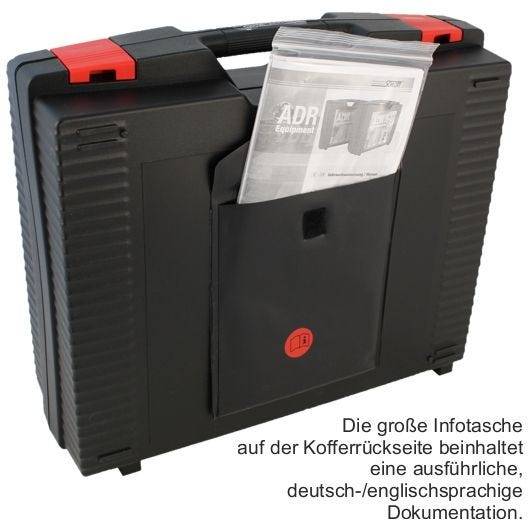 ADR-Koffer Basic, Ausrüstungsset für alle Gefahrgutklassen, Inhalt nach ADR-1