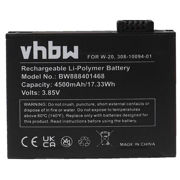 vhbw Akku kompatibel mit Netgear Nighthawk M6 MR6150 | Pro Router Modem Hotspots (4500 mAh, 3,85 V, Li-Polymer)