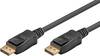 Goobay 58541 DisplayPort Kabel 2.0 Gaming Monitorkabel / UHD 8K @ 60 Hz / DP Bildschirmkabel 40 Gbits / Schwarz / 3m
