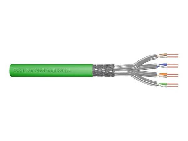 DIGITUS - CAT 8.2 S/FTP Verlegekabel, 100 m, Simplex, Dca