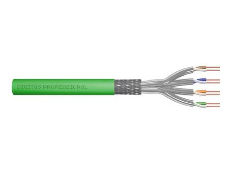 DIGITUS - CAT 8.2 S/FTP Verlegekabel, 100 m, Simplex, Dca