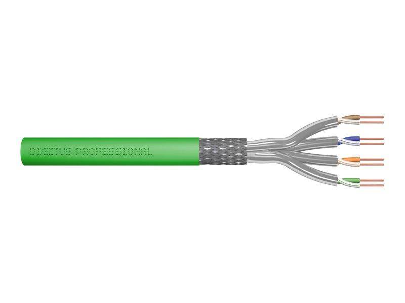 DIGITUS - CAT 8.2 S/FTP Verlegekabel, 100 m, Simplex, Dca-0
