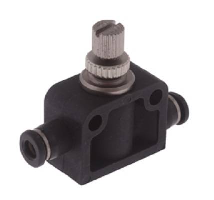 Drosselrückschlagventil gerade Form, MSV, 6 mm-0