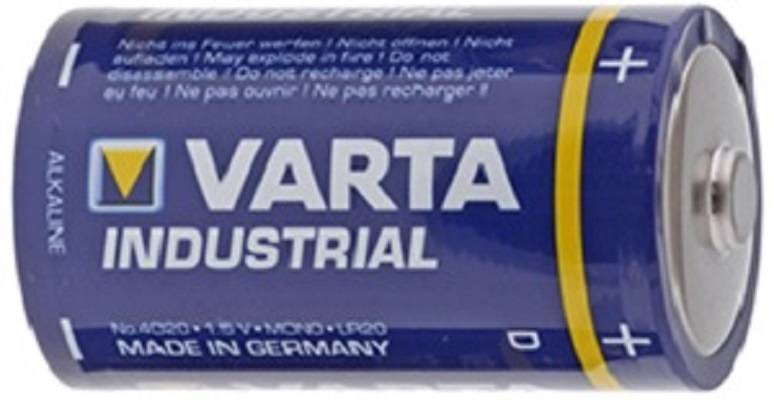 Einwegbatterie, Mono, LR20 Alkaline, 1,5 V, 2 Stück in der Packung-0
