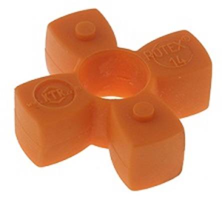 Zahnkranz, Rotex, orange, Shore 92 A, Größe 28-0