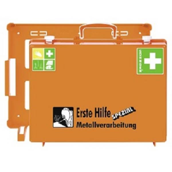 Erste Hilfe- Koffer, DIN 13157 (klein) Metall, 400 x 300 x 150 mm