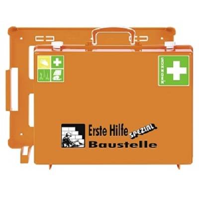 Erste Hilfe- Koffer, DIN 13157 (klein) Baustelle, 400 x 300 x 150 mm-0