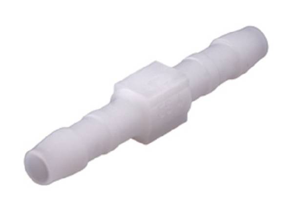 Schlauchverbindungsrohr Kunststoff, POM, reduzierend, 12 mm/10 mm