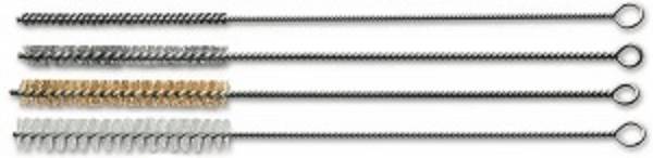 Zylinderbürste mit Öse, MS, gewellt, 300,0 mm, 6,0 mm, 100,0 mm